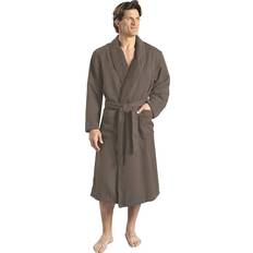 Gold Robes Monarch Plush Lined Microfiber Bath Robe for Women or Men Super Soft, Durable Luxury Spa, Resort & Hotel Bathrobe, Generously Sized (Unisex) Cypress
