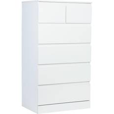 White dresser 6 drawer tall discount