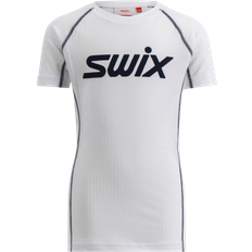 Swix Överdelar Swix RaceX Classic Shortsleeve Jr - Bright White/Dark Navy