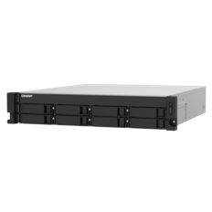 Server NAS QNAP TS-832PXU-4G Ethernet Bastidor 2U Negro