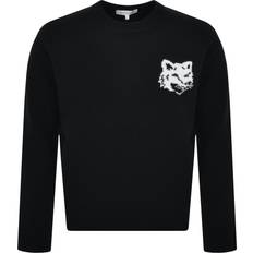 Maison Kitsuné Fox Head Knit Jumper Black