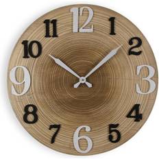 Metal Relojes Versa S3412854 Brown Wall Clock 60cm