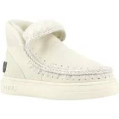 Mou Kängor & Boots Mou 411001A/VAN ESKIMO SNEAK BOLD GLITTER LOGO, Vanilj