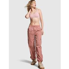 PINK Cargo Pants PINK Parachute Cargo Pants, Beige, Women's Bottoms