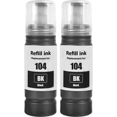 104 Ink Bottle Multipack for EcoTank ET-1810/ET-2810/ET-2811/ET-2814/ET-2820/ET-2821/ET-2825