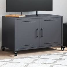 TV-borde vidaXL 68x39x43,5 cm Stål Antracitgrå TV-bord