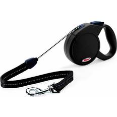 Flexi New Classic M 5M Leash Cord Black Max 20 kg (600.7724)