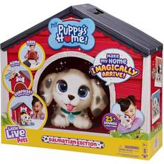 Little Live Pets My Puppy's Home Interactive Plush Toy Puppy & Kennel. 25 Sounds & Reactions. Make The Kennel, Name Your Puppy and Surprise! Puppy Appears! Gifts