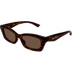 Alexander McQueen Solbriller Alexander McQueen AM0474S 002 Solbriller Kvinder Tortoiseshell