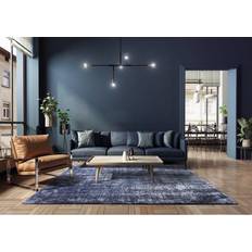 Multicoloured Carpets Asiatic Kuza 160 x 230 Abstract Rug Blue cm