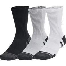 Synthetic Socks Under Armour Unisex UA Performance Tech 6-Pack Crew Socks Gray