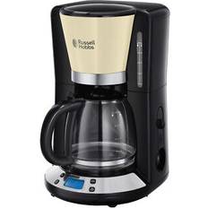 Russell Hobbs Filterkaffeemaschinen Russell Hobbs Colours Plus+ Classic Cream 24033-56 1100 W 15 Kopper Creme