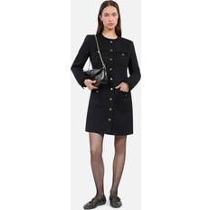 Femme - Robe à mi-longueur Robes The Kooples Tweed-Lurex Mini Dress black