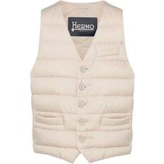 Beige - Men Vests Herno Il Panciotto Down Vest