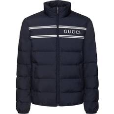 Gucci Jackets Gucci Logo Light Tech Down Jacket Navy (46 52)