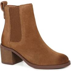 Beige Chelsea Boots Clarks Chamberly Top Brown