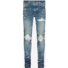 Paisley Ropa Amiri Bleached MA Paisley MX1 Jeans - Honeycomb/Indigo