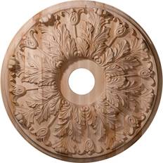 Moulding & Millwork Ekena Millwork CMW24FLCH 24 in. Carved Florentine Ceiling Medallion