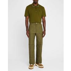 Ferragamo Pantalones & Shorts Ferragamo Men Monogram trouser Green