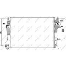 Kühlmittelschläuche NRF 53136 Kühler Motorkühlung