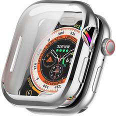 Bildschirmschutz Cover-Discount Galvanised Rubber Protective Case for Apple Watch 10 42mm