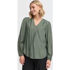 4XL Bluser Fransa FRARIANA Bluse Grøn Damer