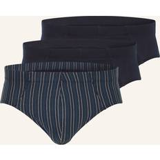 Briefs Unterhosen reduziert Schiesser 3er-Pack Slips 95/5 SCHWARZ/ PETROL