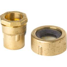 Vand & Afløb Isiflo murgennemføring 32 mm. x 1" med muffe med 2" omløber