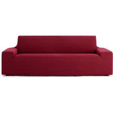 Rouge Housses de Canapé Amovibles Eysa Extensible Bordeaux 140 x 200 cm Housse de Canapé Amovible Rouge