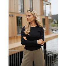 Annabelle Daily Elements Dam Stickade Tröja - Black
