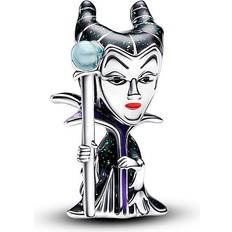 Pandora Argent Breloques et Pendentifs Pandora Disney Villains Maleficent Charm - Silver/Multicolour