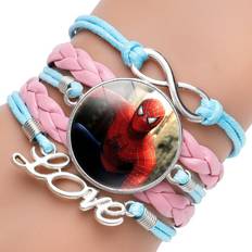 Sapphire Bracelets Veishet (22507919) Pink Multilayer Time Gem Bracelet Travel Souvenir
