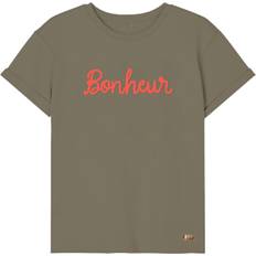 Name It Tops Children's Clothing Name It Girl's T-shirt Nkfbanji Marron