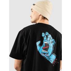 Screaming Hand Chest T-Shirt black