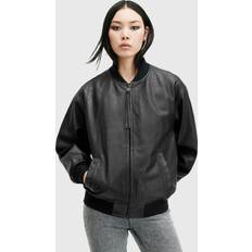 AllSaints Outerwear AllSaints Belle Oversized Bomber Jacket, Black