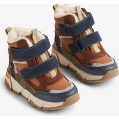 Wheat WHEAT Bootie Lucka Tex navy