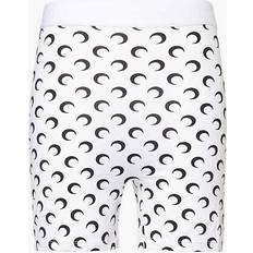 White All Over Moon Sport Shorts WH00 OPTICAL WHITE