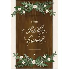 Wedding Cards & Invitations Hallmark Signature Wedding Card (From This Day Forward) Rustic Flowers