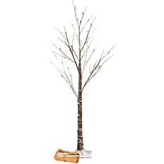 Natural Christmas Trees Vickerman 719756 4' Brown Frosted Twig LED 48WW X220840 Christmas Tree