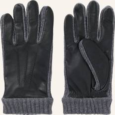 Cuir - Homme Gants Boss Black Hyden Leather Gloves -