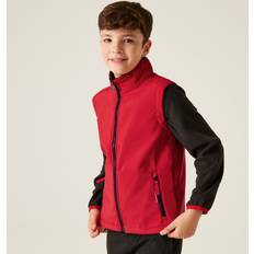 Polyester Padded Vests Children's Clothing Regatta Professional Kids' Ablaze Softshell Bodywarmer Classic Red/Black, Sale