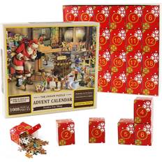 Adventskalender pussel Festive Toy Shop The Jigsaw Puzzle Adventskalender 2024