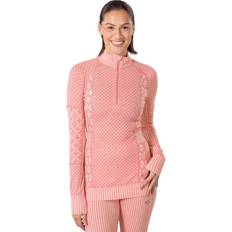 Kari Traa Half Zip Skiundertrøje Dame - Pink