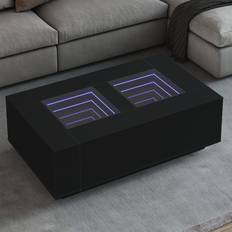 vidaXL Med Infinity LED-Lys 116 x 69 x 40 cm Sofabord 69x116cm