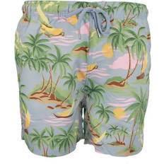 Gant L Swimwear Gant Hawaii Swim Shorts Blue