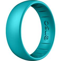 Silicone Rings Enso Rings Elements Classic Silicone Ring Peacock Quartz