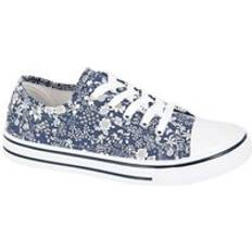 Kanvas Pumps Rdek Floral Canvas Pumps Blue