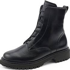 Paul Green Damen Schuhe Paul Green Schnürboots schwarz