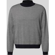 Emporio Armani Dam Tröjor Emporio Armani Stickade Tröja Koftor Herr - Marinblå