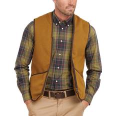 Marrone - Uomo Gilet Barbour Gilet in Pile Cammello Uomo